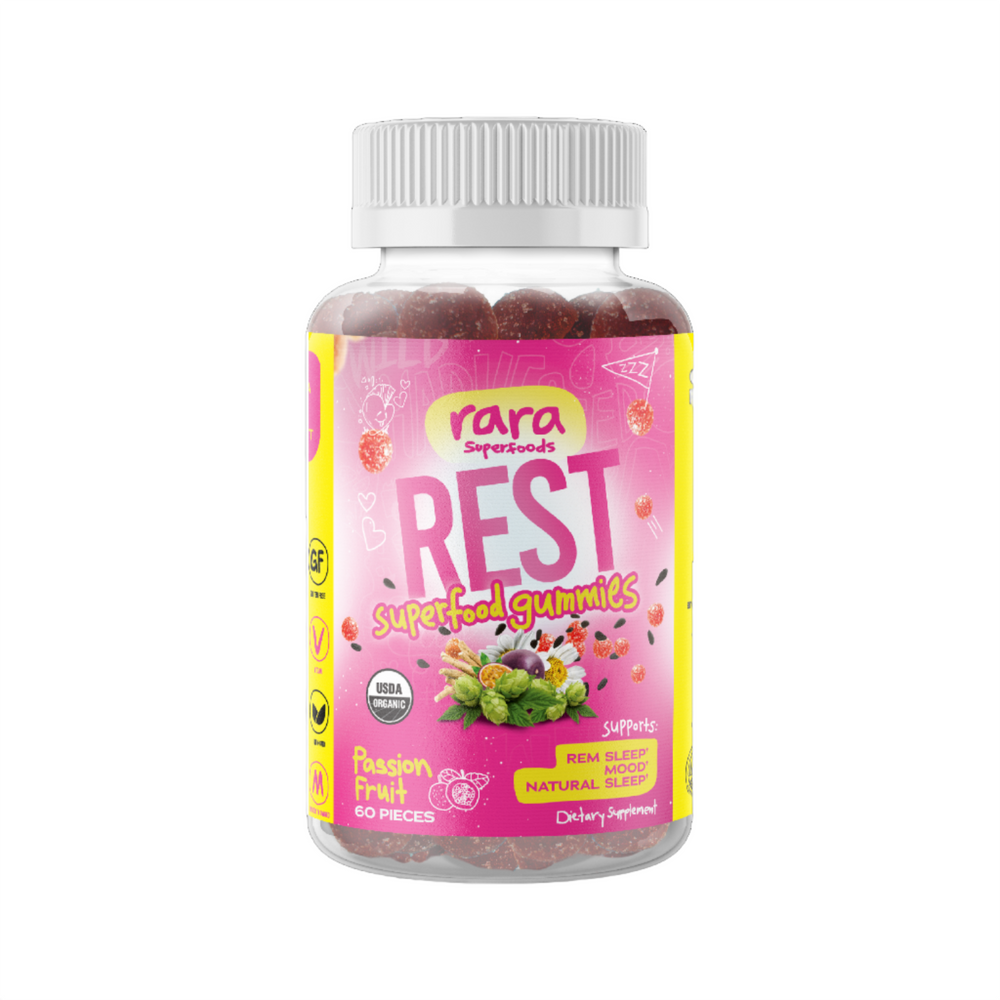Rara Superfoods REST Organic Gummies